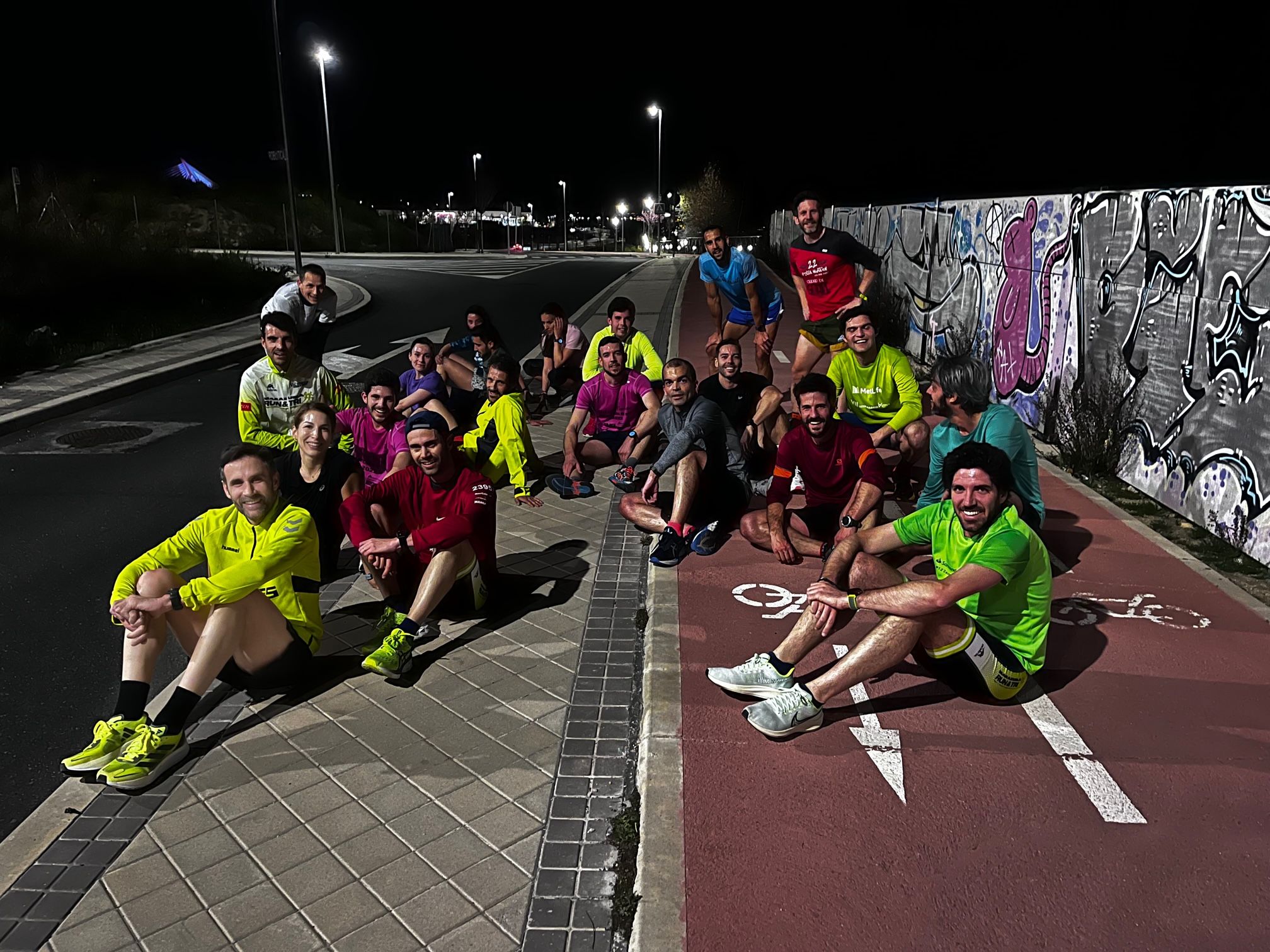 Entrenando Carril Bici